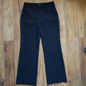 Ann Taylor Black Wide Leg Dress Pant size 6